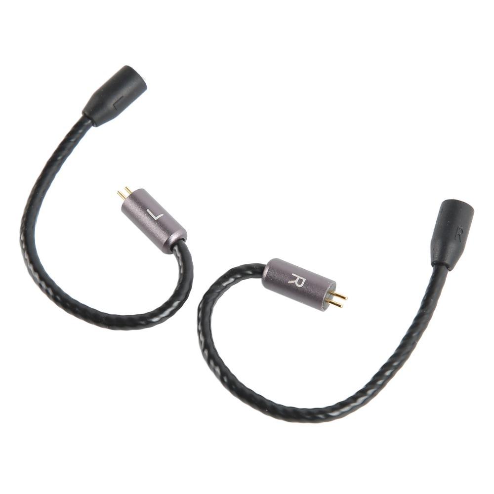 Female to Male MMCX to 2 Pin 0.78mm Adapter Cable for AS10 AS06 AS10 ZST ZS3AS10 Daily Use