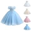 Children's Dresses, Stylish Princess Dresses, Sequined Skirts, Performance Costumes For Middle And Older Childrengirls Skirts