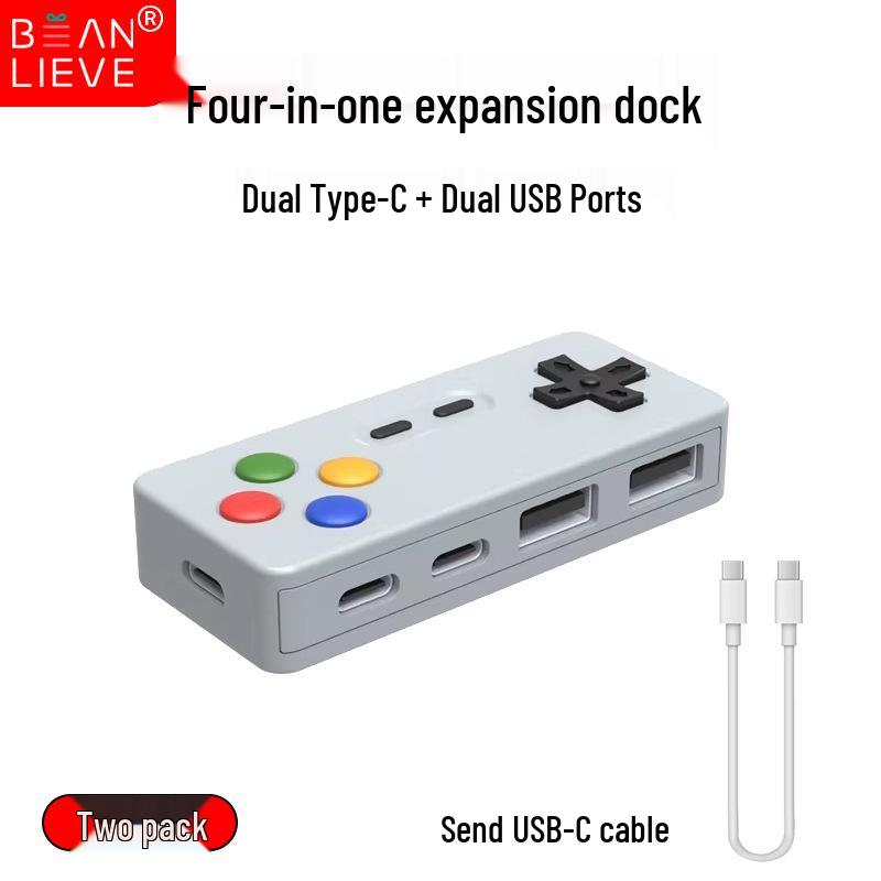 Креативный USB-хаб с несколькими портами для ноутбуков и настольных компьютеров