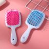 Fluffy Modeling Comb Mesh Comb Hairdressing Hair Smoothing Honeycomb Comb Plastic Massage Comb Dry And Wet Hollow Comb