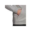 Adidas Спортивная куртка с капюшоном и принтом логотипа Essentials, мужская верхняя одежда, серая GK9586
