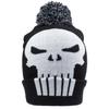 The Punisher Pom Pom Skull Beanie