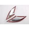 Front Fog Light Tail Lamp Lid Cover Trim For  Honda Accord 2pcs ABS Chrome