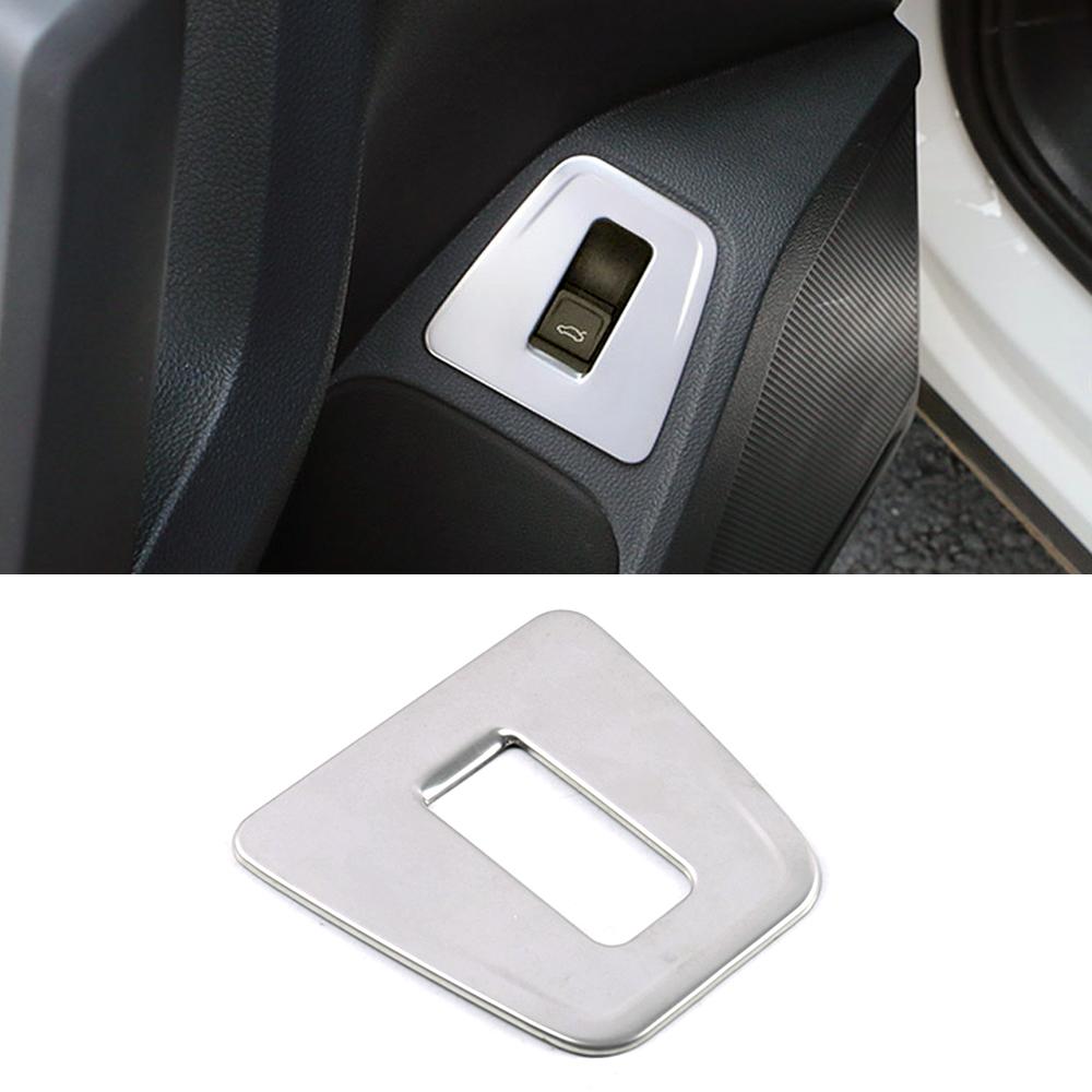 Для Volkswagen VW Tiguan MK2 2017-аксессуары для интерьера из нержавеющей стали, центральная консоль, матовое серебро, украшение