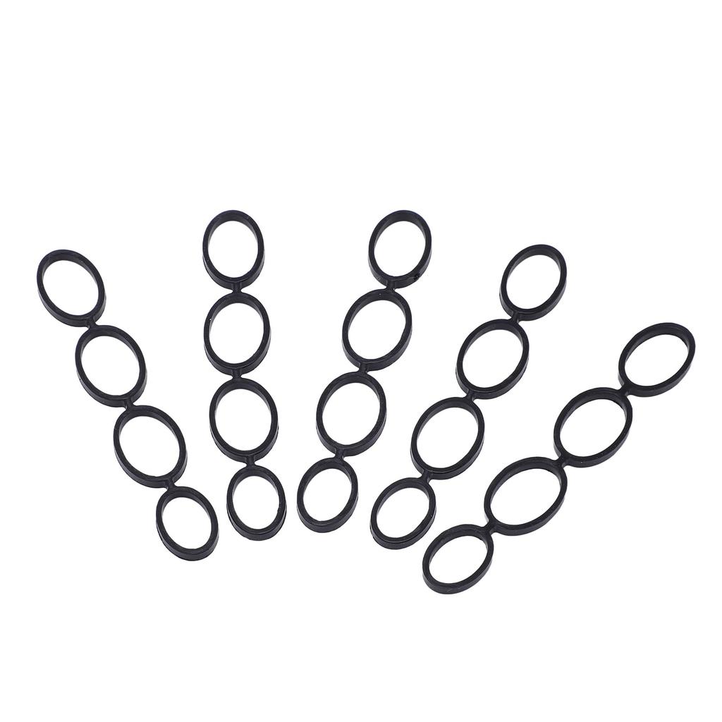 5Pcs Resistance Training Bands for Guitar Bass Banjo Piano Finger Speed Hand Strengthener