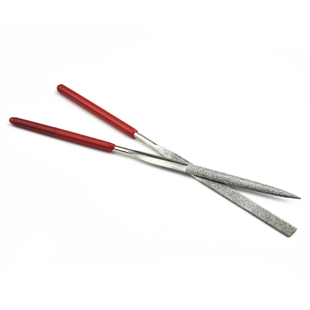 5Pcs Diamond Needle File Set Sharpening Home Hand Tools Metal Kit 140mm