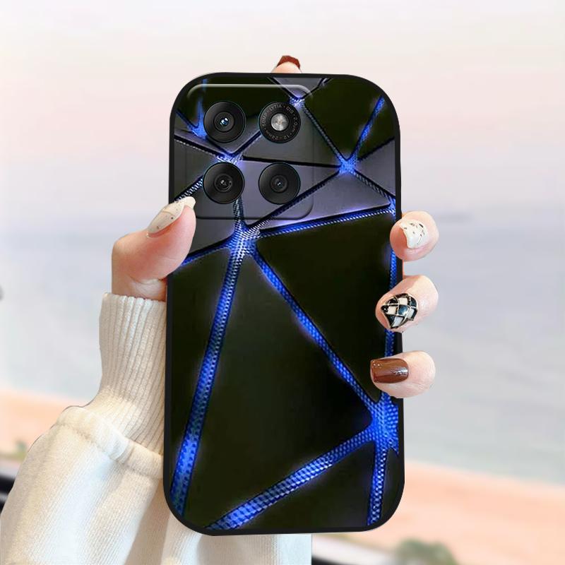 Чехол для Motorola Edge 60 Fusion 5G XT2503-4 Силиконовый Мягкий ТПУ Чехол для телефона Для Moto Edge60 Fusion Милые Чехлы-протекторы с пандой