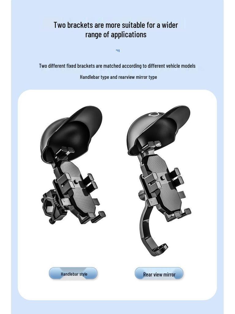 Водонепроницаемый солнцезащитный держатель для телефона для мотоцикла и велосипеда для курьеров