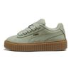 Fenty x Puma Creeper Phatty Little Kid Earth Tone Pack - Зеленый туман Детские кроссовки Золотистая подошва 399867-02