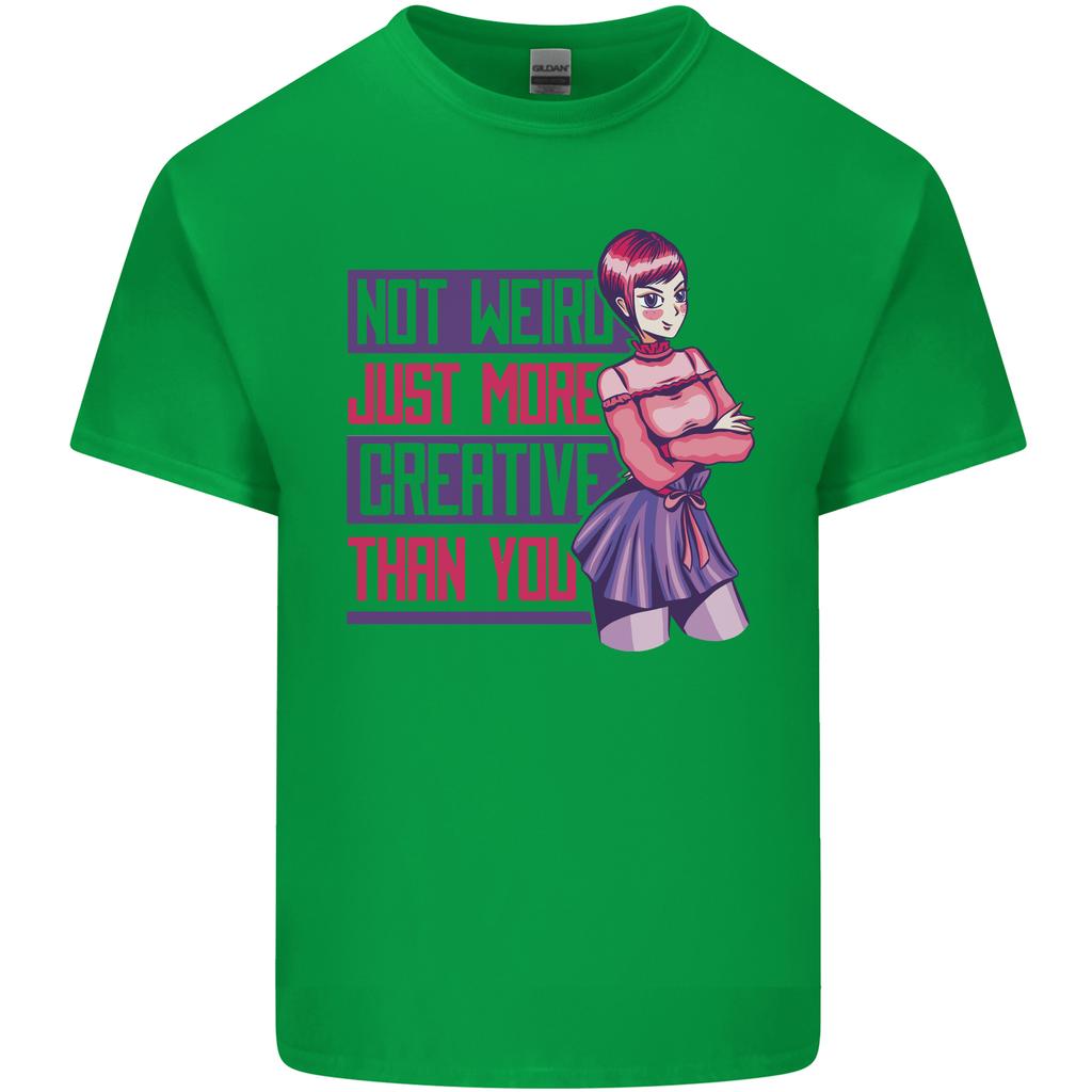 Not Weird Just More Creative Than You Art Unisexs Light Cotton TShirt