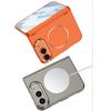 Case for IPhone Ultra 18 Fold Magnetic Shockproof Back Cover for MagSafe Wireless Charging Shell Membrane Hinge Protective Cover