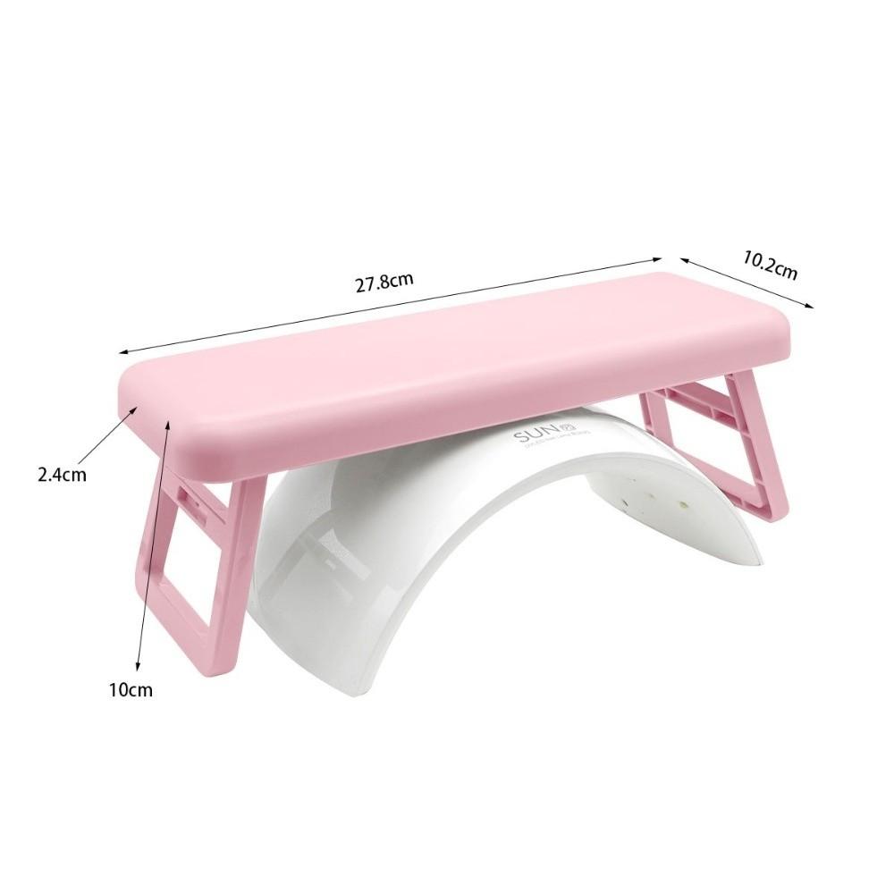 with Bracket Foldable Hand Stand Cushion Manicure Nail Arm Rest Arm Rest for Nails Tech  Manicure