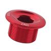 Aluminum Alloy Bike   Cranket Crank Fixing   Screw (Red)