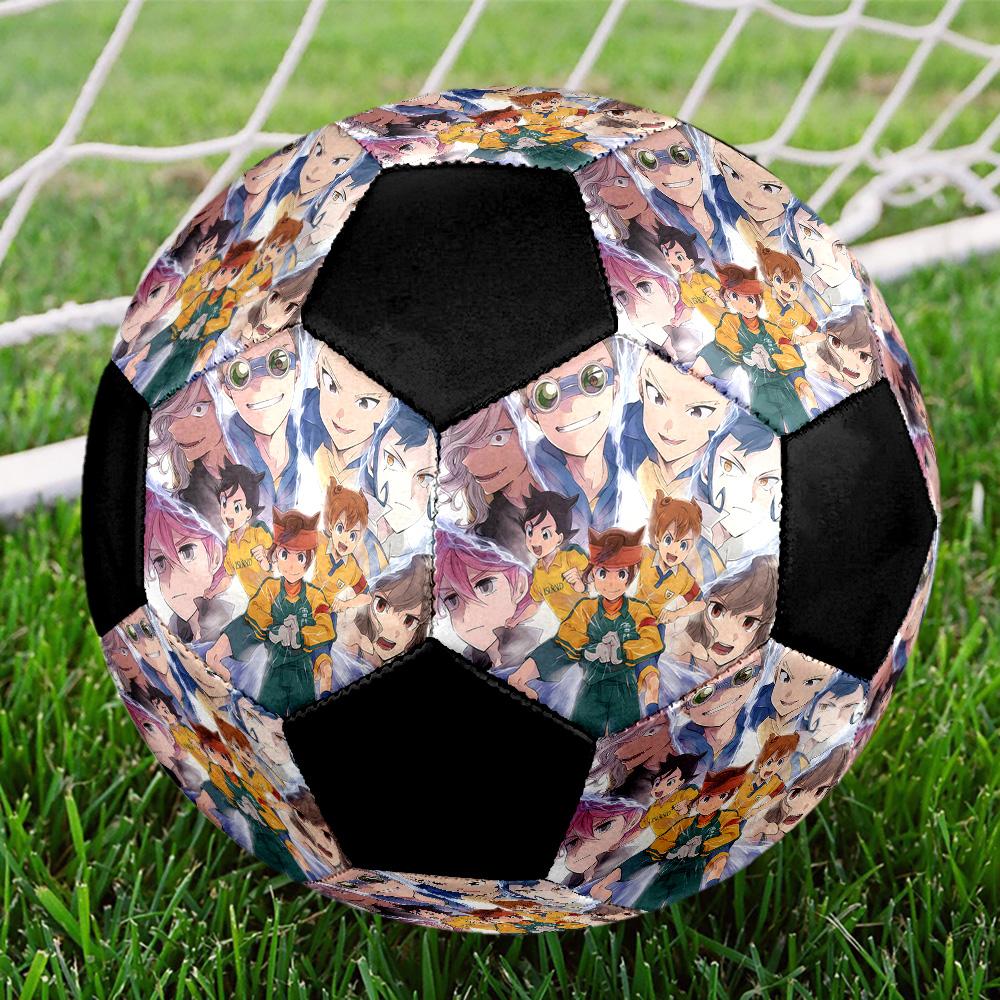 Футбольный мяч Inazuma Eleven Цветной Для всех возрастов Машинная строчка ПВХ Готов к соревнованиям Прочный Высокий отскок.РАЗМЕР5