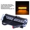 Car LED Strobe Light Police Lights Red/Blue Yellow/White Signal Lamps Flash Dash Emergency Flashing Windshield Warning Light
