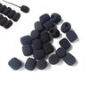 Mirhua Microphone Sponge Black Set of 10 Headset Loudspeaker Noise Prevention Microphone Cover Windshield Replacement Intercom Microphone Windshield