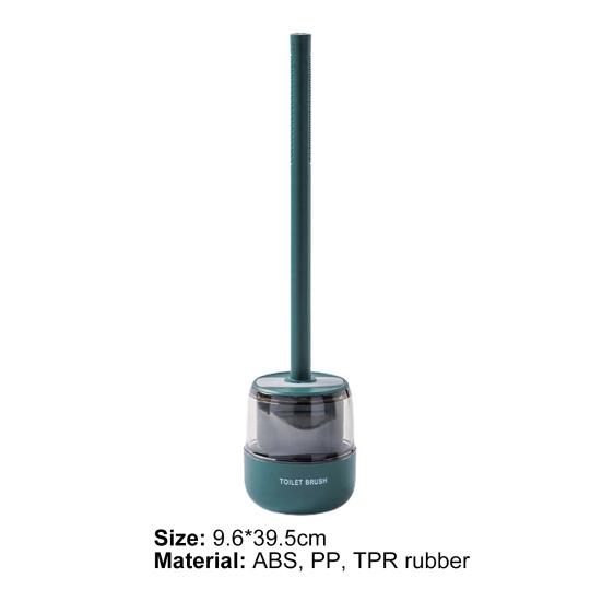 Щетка для унитаза, герметичная, быстросохнущая, резиновая, TPR, подвесное отверстие, щетка для ванной комнаты для дома