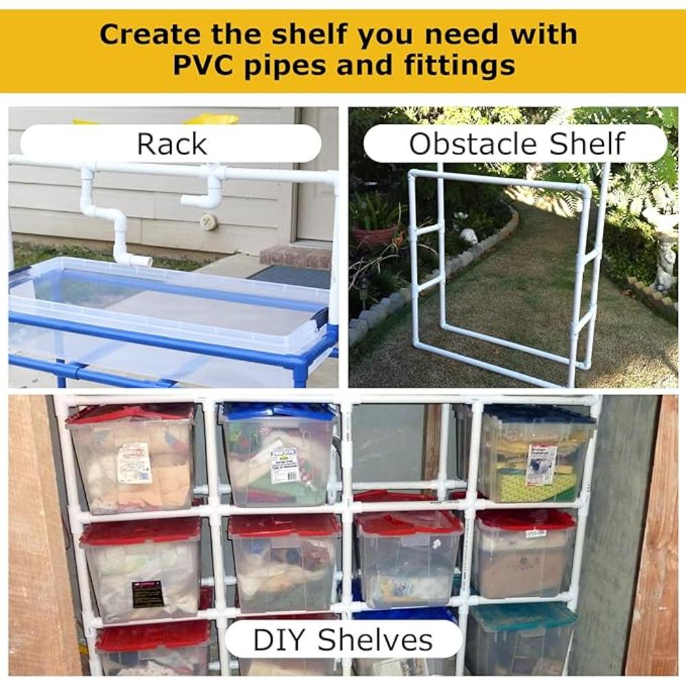 Белый ПВХ соединитель для труб 20/25/32/40/50 мм для садового орошения, аквариума, фитинги для водопроводных труб, адаптер для аквариума, прямые трубные соединения