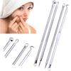 4PCS Stainless Steel Double-head Acne Needle Acne Acne Beauty Cleaning Skin Care Special