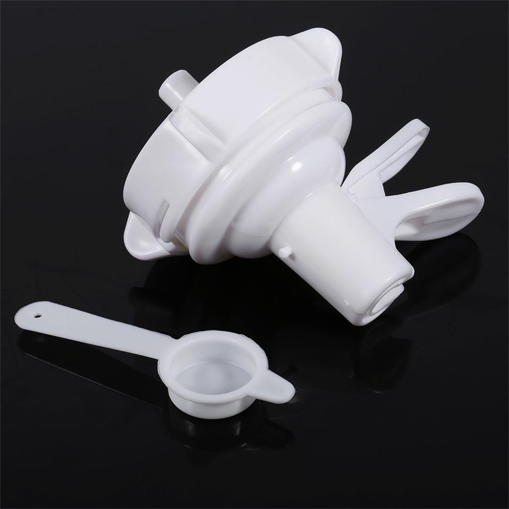 1Pc Plastic Spigot Water Replacement Bottle Top Valve Faucet Dispenser Simple Device White