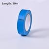 50M blue green paint cleaning peeling masking tape adhesive DIY painting paper painter decoration craft universal