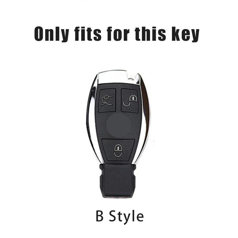 2025 Hot Car Sticker Fashion Car Smart Remote Key Case Cover Shell For Mercedes Benz W204 W205 W212 W213 W176 W177 W219 A B C E