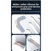2-in-1 Laptop Phone Cooling Bracket Built-in Silent Fan, Height Increase Air Cooling Stand for Gaming Notebook Desktop
