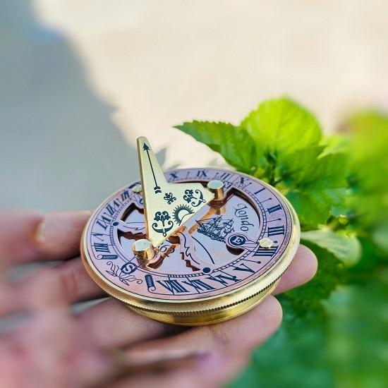 Латунный компас с гравировкой I Stanley London 1862, компас направления, на юбилей, подарок на крещение, подарок на день рождения, подарок жениху