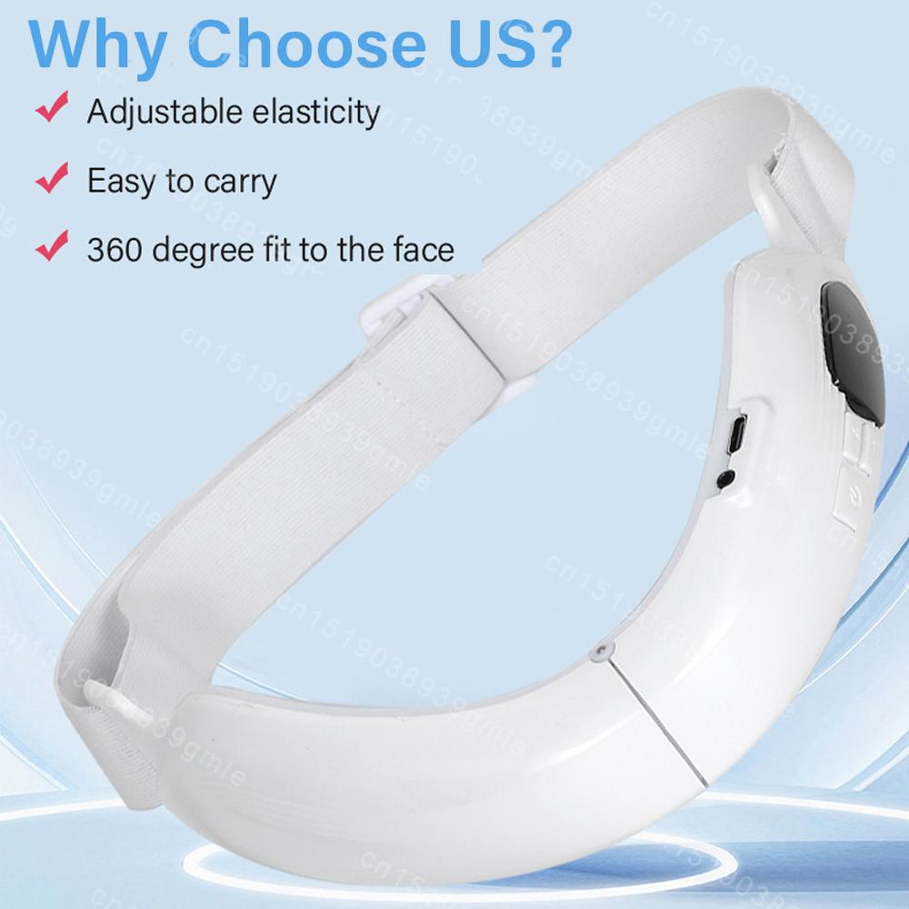 EMS Face Lifting Massager Facial Muscle Exerciser Anti Wrinkle Facial Massager Remove The Double Chin Led Photon Therapy