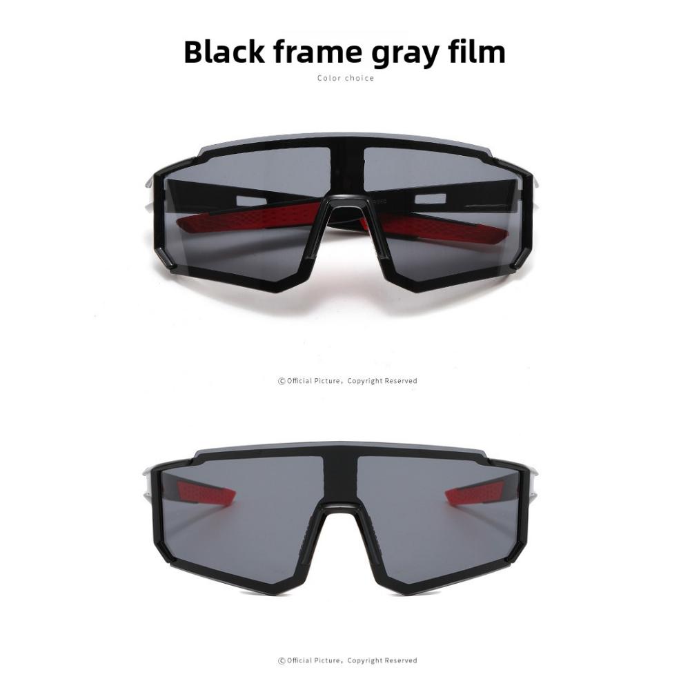 Европейские и американские новые спортивные велосипедные солнцезащитные очки, велосипедные трендовые мужские и женские цветные солнцезащитные очки для улицы, модные очки с покрытием