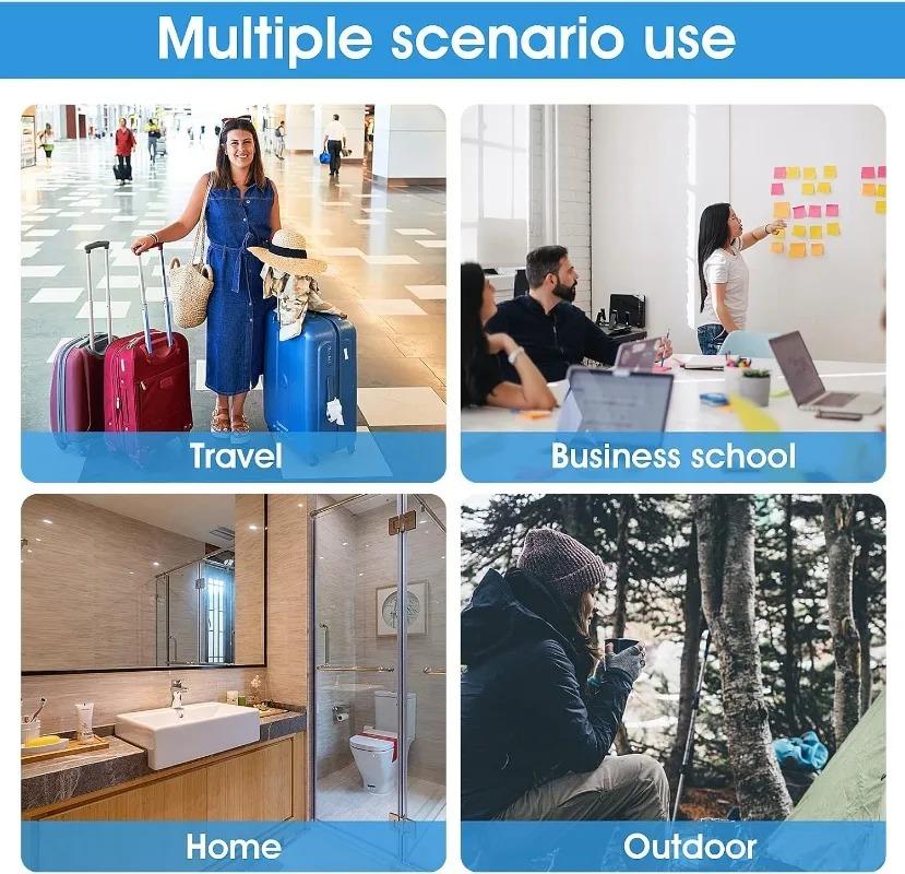 50/5 шт. Чехол для зубной щетки, портативный чехол для путешествий, походов, кемпинга, защита зубной щетки, органайзер для хранения, принадлежности для ванной комнаты