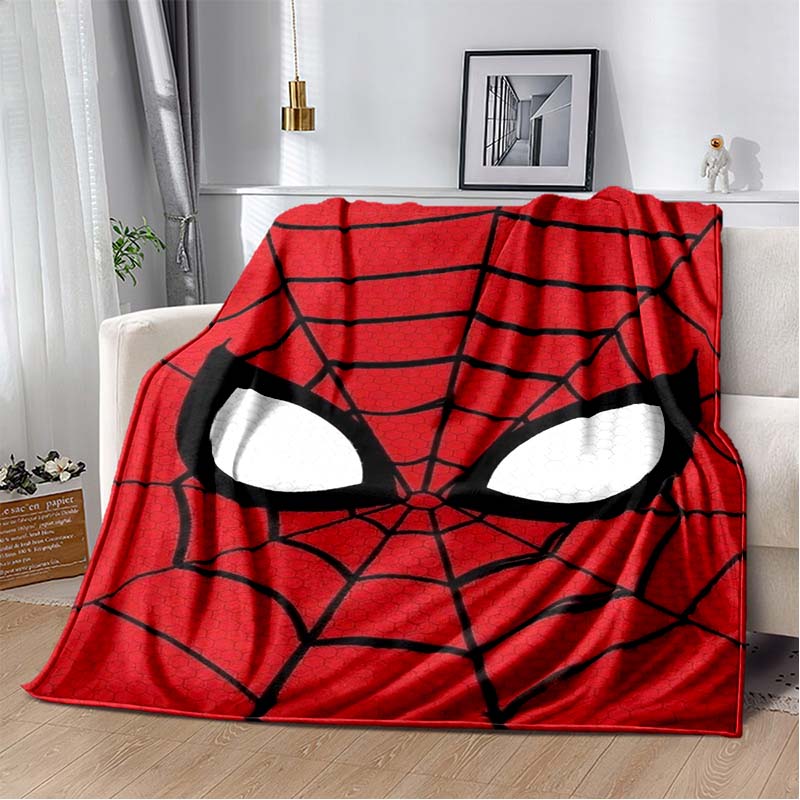 2026 New Spider-Man DIY Printed Blanket, Living Room/Bedroom Shawl, Suitable for Home, Office and Leisure Use, and Can Also Be