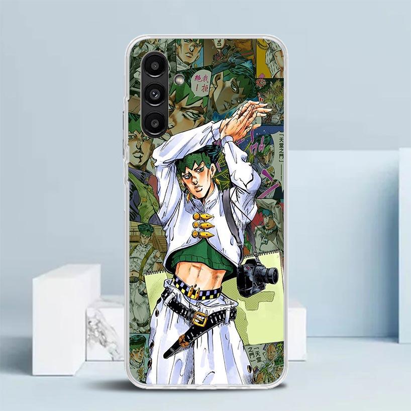 Чехол-обложка JoJo Adventure Rohan Kishibe для Samsung Galaxy A17 A37 A57 A16 A26 A36 A56 A15 A14 A55 Чехол для телефона A13 A53 A25 A35 A24 A34