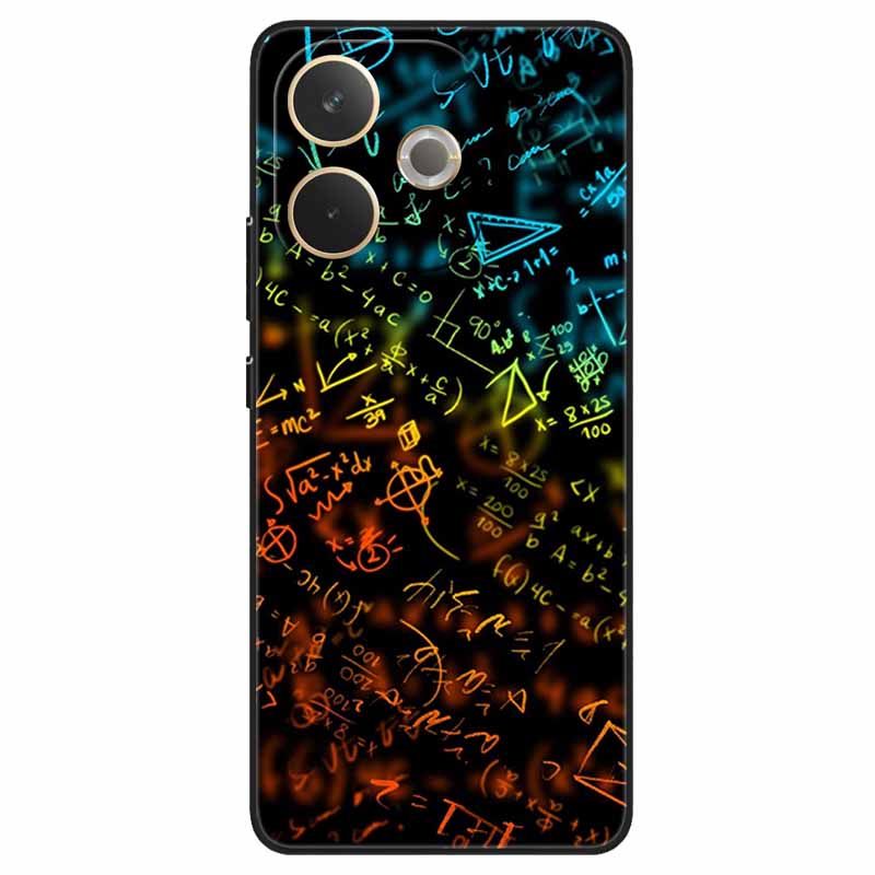 Чехол для OPPO A5 Pro 4G Черный ТПУ Крутые Животные Волки Силиконовая Крышка Телефона для Oppo A5 Pro 5G Защитные Чехлы A5Pro 2025 Чехлы