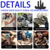 330pcs/M4 M5 12.9 grade black internal hex socket head cap screws, nuts, and flat washers set, DIN912 metric bolts and fasteners