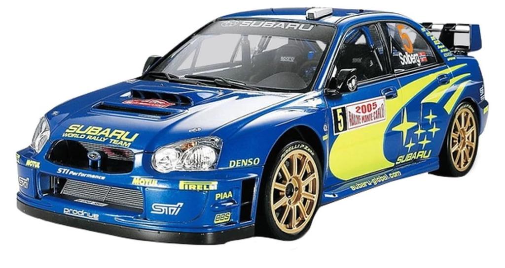 Tamiya 1/24 Sports Car Series No. 281 Subaru Impreza WRC Monte Carlo 2005 Plastic Model Kit 24281