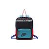 Nike Polyester Backpack Regular Unisex Blue Black (Unisex) Backpacks BA5927 082