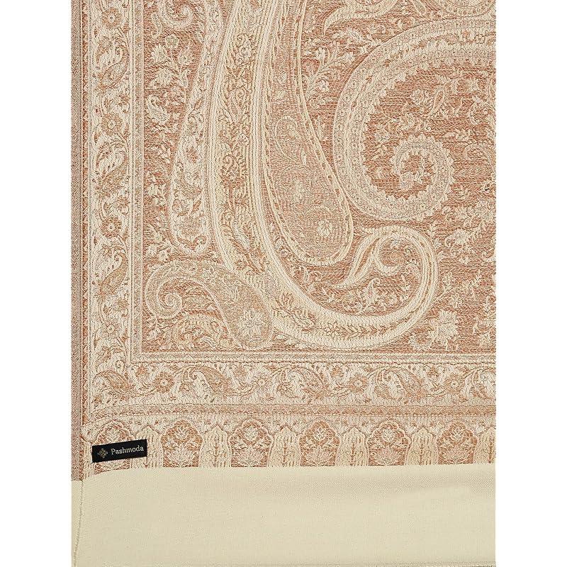 Женский шаль-пашмина Shahnaz Antique Jamawar от Pashmoda (Размер: 101 X 203 См)