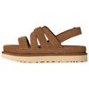 UGG Золотые Семейные Сандалии на Одной Лямке Женские Каштановые 1175122-CHE