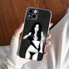 Актриса М-Меган Фокс Модель Прозрачный Чехол для Телефона Для IPhone 16 15 14 13 12 11 Pro Max Plus Мягкая Крышка