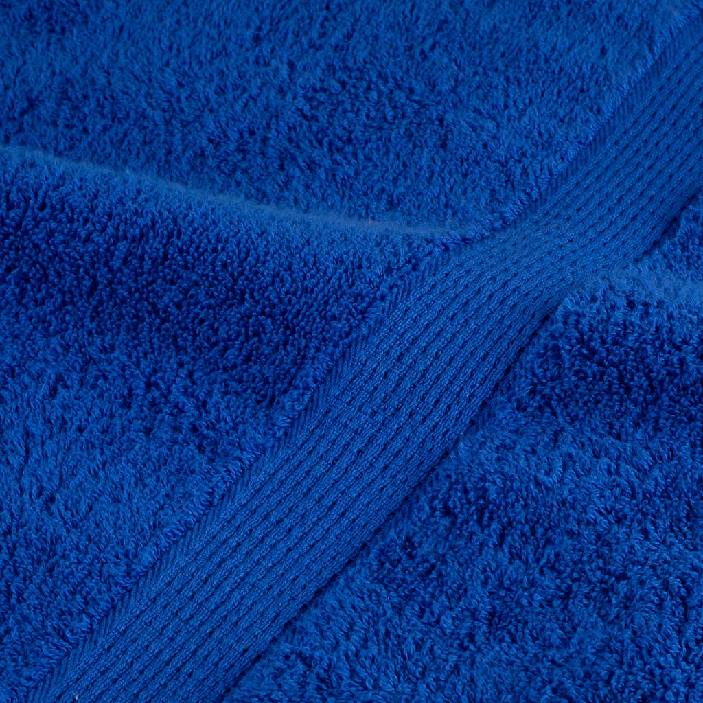 Vidaxl Ręczniki Premium Solund, 2 Szt., Niebieskie, 70X140 Cm
