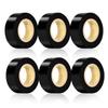 6pcs Professional Electrical Tape 15*8MM Industrial Grade PVC Electrical Insulating Tape for Auto Electrical Protection
