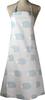 Friends Hill Long Apron Spina Gray 90cm Length Cotton 100%