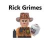 Дэрил Диксон Рик Граймс Мишонн Вампиры Зомби Ходячие Мертвецы Строительные Блоки Мини Фигурки Игрушки