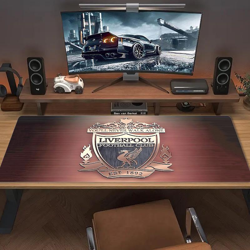 Liverpool Football Club2 Print Cushion Non-slip Laptop Tablet Big Mousepad XXL Mat Mini PC Playmat With Lock edge