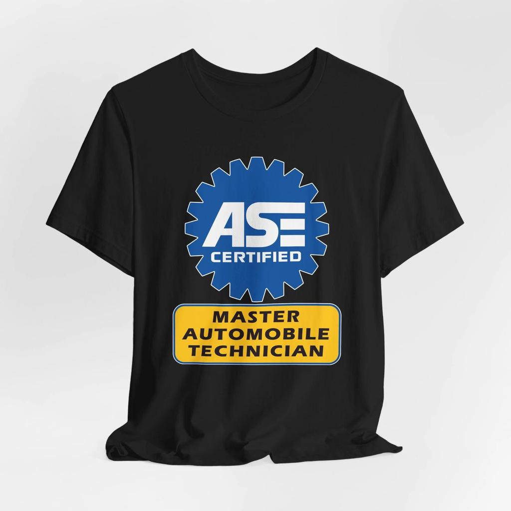 Men's and Women's T-shirts FUNNY ASE AUTOMOBILE LOGO