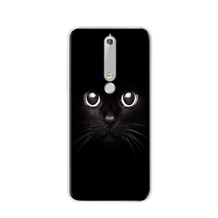 For Nokia 6.1 Nokia6.1 Phone Case Soft TPU Silicone Case For Nokia 6.1 2018 / For Nokia 6 2018 TA-1068 TA-1043 Case Back Cover