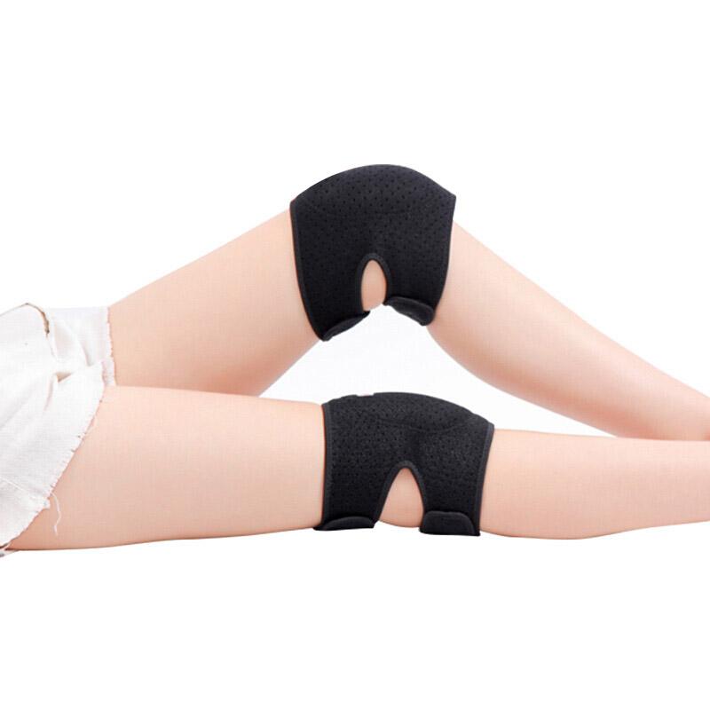 Chidong Breathable Knee Pads for Kneeling, Dancing, Yoga, Fitness, Sports, Soccer, Anti-Collision Knee Protectors for Men And Women, 2 Pairs, Black