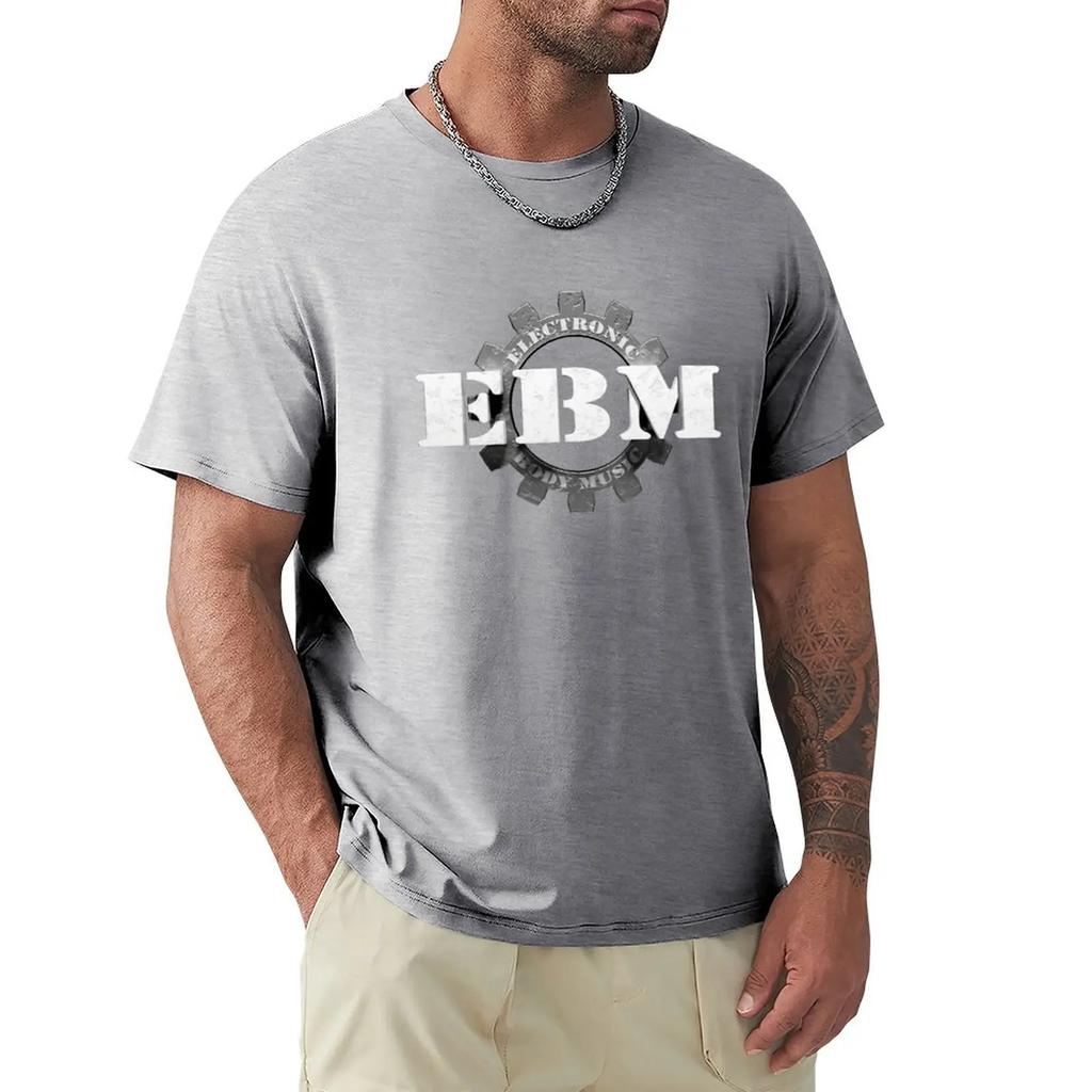 EBM Electronic Body Music Gear Icon 2 T-Shirt Blanks Anime Clothes Quick Drying T Shirts for Men Ins Y2k Hot Sell New Brand