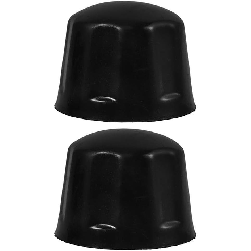 Rubber Dust-Proof Cap Cover for ATV Wheel Hub 2.17X1.57X1.38In Hubcaps Rim Protection for 110-250Cc Quad Go- Accessories